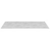 vidaXL Stair Tread Rectangular 4 pcs Silver 19.69 x 11.81 in Aluminium