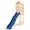 vidaXL Outdoor Playset Natural Wood Solid Pine Wood Large Durable