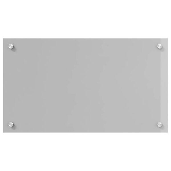 vidaXL Kitchen Backsplash Light grey 27.56 x 15.75 x 0.24 in