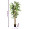vidaXL Artificial Bamboo Tree Green