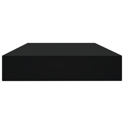 vidaXL Bookshelf Boards 8 pcs Black 39.4"x3.9"x0.6" Engineered Wood