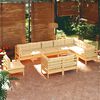 vidaXL Patio Lounge Set Modular Garden Lounge Set Rectangular