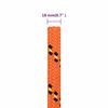 vidaXL Boat Rope Orange 0.71 " 328.1 ' Polypropylene