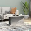 vidaXL Coffee Table Grey Sonoma Engineered Wood 40.2 x 21.9 x 15.7 in