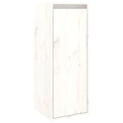 vidaXL TV Stands 5 Pcs White Solid Wood Pine