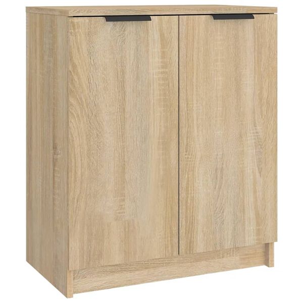 vidaXL Shoe Cabinet Sonoma Oak Engineered wood Medium Shoe Cabinet