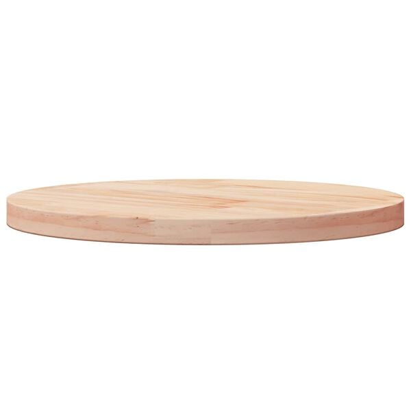 vidaXL Table Top Natural Solid pinewood Medium Dining Table Top Round