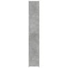vidaXL Highboard Concrete Gray 11.8"x16.7"x72.8" Engineered Wood