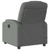 vidaXL Electric Massage Recliner Chair Dark Gray
