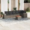vidaXL Garden Sofa Set Grey