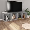vidaXL Book Cabinet Grey Sonoma Engineered wood Medium Book Cabinet