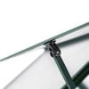 vidaXL Greenhouse Green Aluminum, Polycarbonate, Galvanized Steel Large