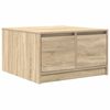 vidaXL Coffee Table Sonoma oak Engineered wood Standard Coffee Table