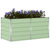 vidaXL Planter Green 62.99 x 31.50 x 29.53 in Steel