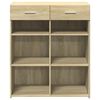 vidaXL Sideboard Sonoma oak Engineered wood Medium Sideboard