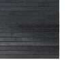 vidaXL Rug Grey Bamboo, Polypropylene Extra Long Waterproof materials