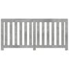 vidaXL Radiator Cover Concrete Grey 68.9x7.9x32.3" Engineered Wood