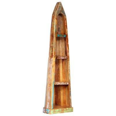vidaXL Bookshelf 19.7"x15.7"x70.9" Solid Reclaimed Wood