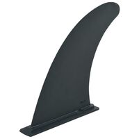vidaXL Center Fin for Stand Up Paddle Board 7.2"x8.3" Plastic Black