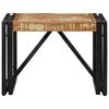 vidaXL Coffee Table Multicolor Solid reclaimed wood 19.7 x 19.7 x 13.8 in
