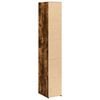 vidaXL Highboard Smoked oak Engineered wood Tall Highboard Rectangular