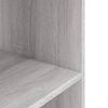 vidaXL Aquarium Stand Grey Sonoma Engineered wood 31.5 in Storage