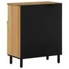 vidaXL Side Cabinet Natural Solid mango wood, engineered wood, iron Medium