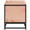 vidaXL Garden Planter Natural Wood Solid Douglas Wood, Steel