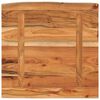 vidaXL Desk Top Natural wood Solid acacia wood 31.5 x 31.5 in Desk Top