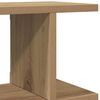 vidaXL Wall Shelf Set of 2 Artisan oak Engineered wood