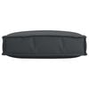 vidaXL Cushion Black 23.62 x 23.62 x 4.72 in Oxford Fabric