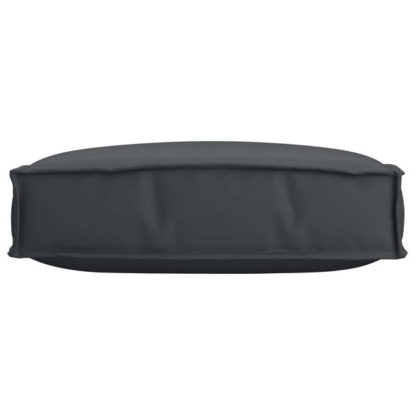 vidaXL Cushion Black 23.62 x 23.62 x 4.72 in Oxford Fabric