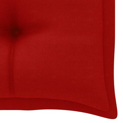 vidaXL Cushion for Swing Chair Red 39.4" Fabric