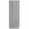 vidaXL Bathroom Cabinet Grey Sonoma Engineered Wood Bathroom Cabinet