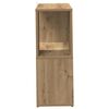 vidaXL Book Cabinet Artisan Oak Engineered wood Small Book Cabinet