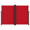 vidaXL Retractable Side Awning Red