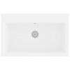 vidaXL Kitchen Sink White 79 x 50 x 31 cm Granite