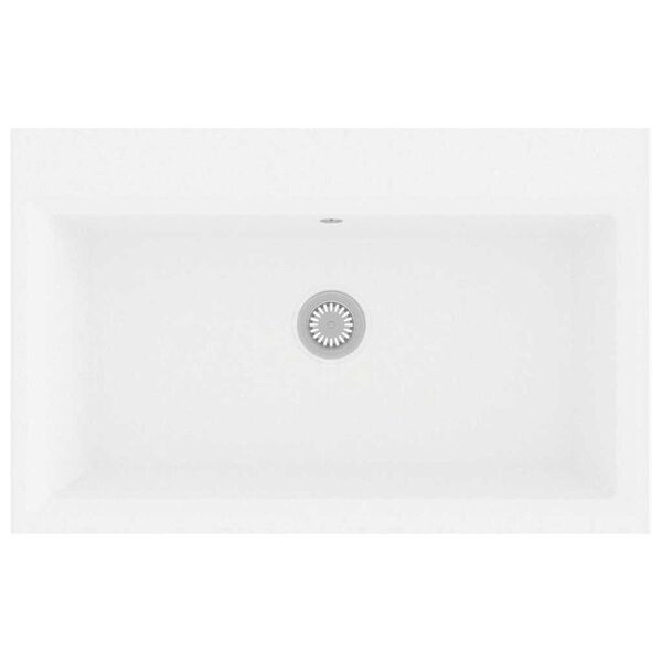 vidaXL Kitchen Sink White 79 x 50 x 31 cm Granite