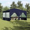 vidaXL Party Tent Blue 157.48 x 157.48 x 104.72 in Polyethylene