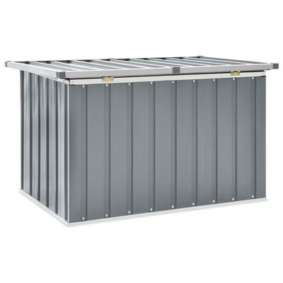 vidaXL Patio Storage Box Gray 42.9"x26.4"x25.6"
