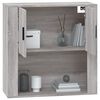 vidaXL Wall Cabinet Grey Sonoma Engineered wood