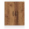 vidaXL Sink Base Cabinet Old Wood Engineered Wood 23.6 x 18.1 x 32.1 in