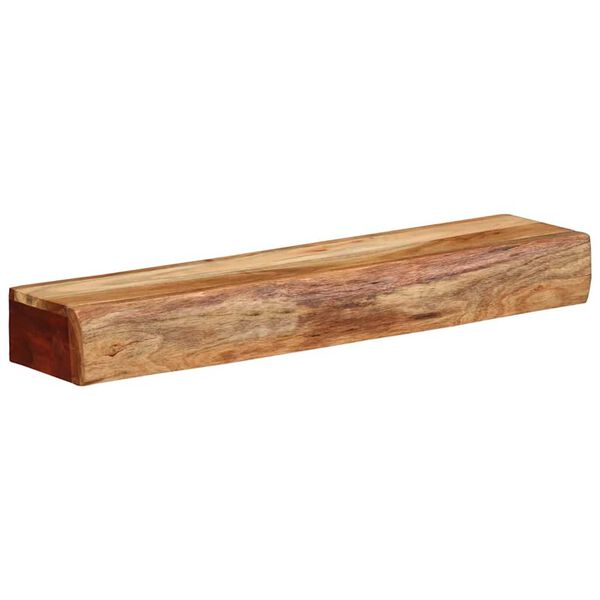 vidaXL Wall Shelves 2 pcs 23.6"x6.7"x3.1" Solid Wood Acacia