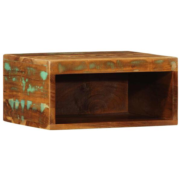 vidaXL Wall-mounted TV Cabinet Multicolor Solid Reclaimed Wood