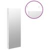 vidaXL Mirror Jewelry Cabinet White
