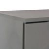 vidaXL Sideboard High Gloss Grey Tough Engineered wood Medium Sideboard