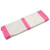 vidaXL Inflatable Gymnastics Mat with Pump 157.5x39.4x7.9" PVC Pink