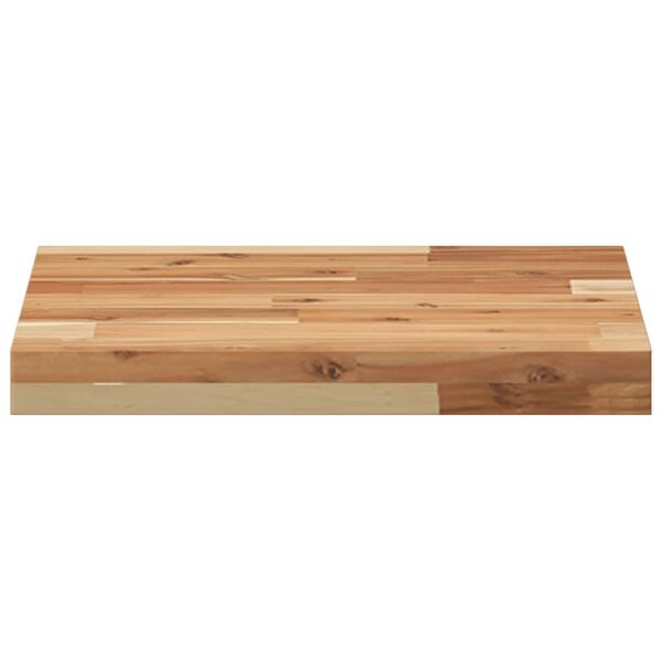 vidaXL Table Top Natural Solid acacia wood 15.7 x 15.7 in Durable