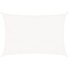 vidaXL Sunshade Sail 1.75 oz/ft² White 11.5x14.8' HDPE