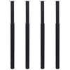 vidaXL Table Leg Set of 4 Black Iron Adjustable Telescoping technology